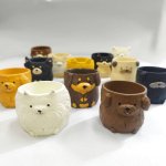 画像3: 【一部再入荷在庫限り！】ワンコフラワーポット (3)
