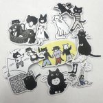 画像1: サマーセール！ニャンコシール (1)