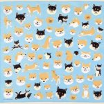 画像3: ピースワンコハンカチ　柴犬づくし (3)