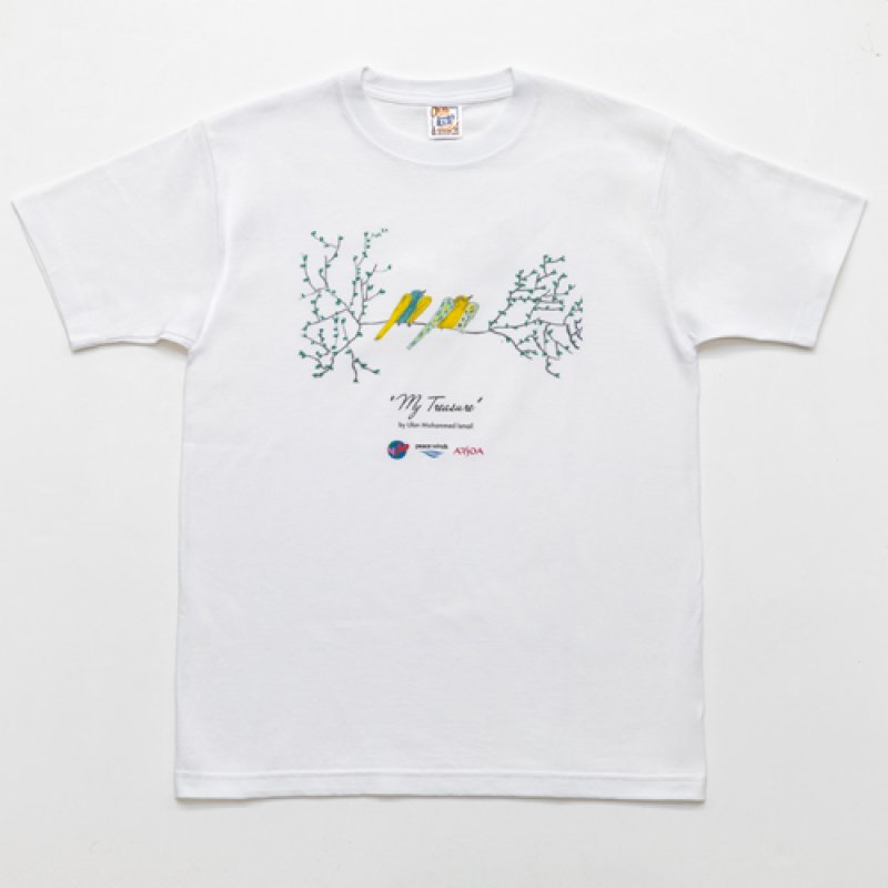 画像1: ワールドチルドレン芸術祭 チャリティTシャツ　 (1)