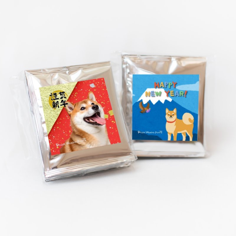 画像1: ワンコお年賀ドリップバッグコーヒー５P (1)