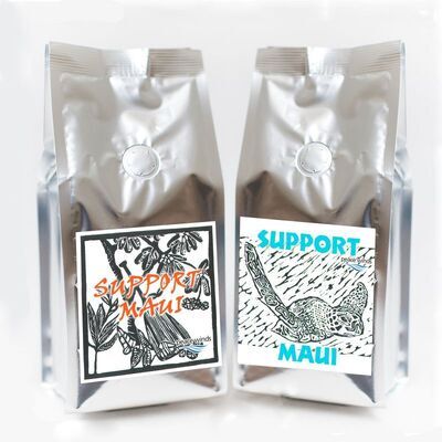 ハワイ・マウイ島山火事緊急支援ピースコーヒーレギュラー粉200ｇ
